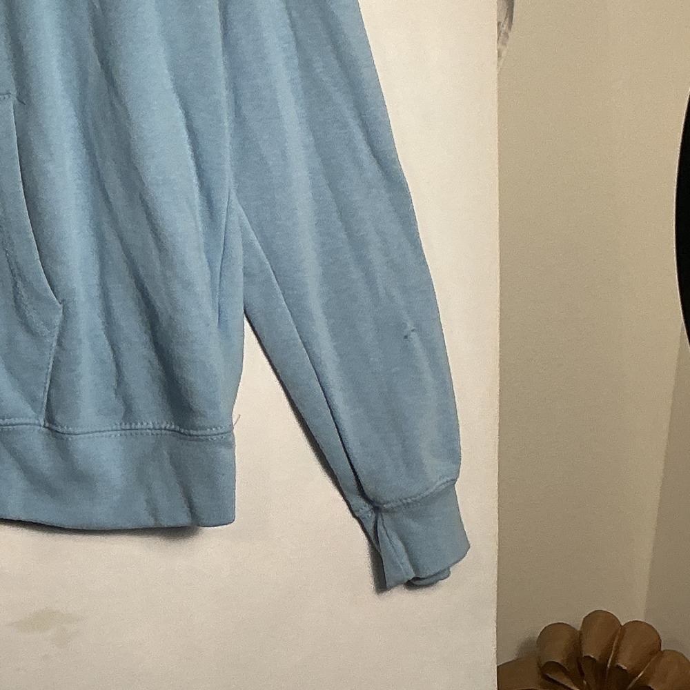 Pink Floyd Dark Side of the Moon Graphic Hoodie Blue Rock Band Sweatshirt - Picture 9 of 16